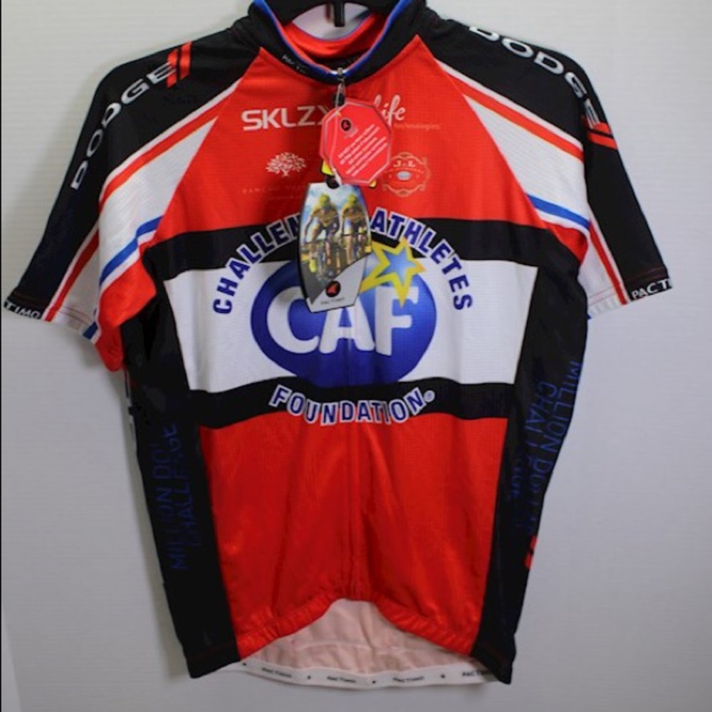 Men's Pactimo Cycling Shirt Size Medium